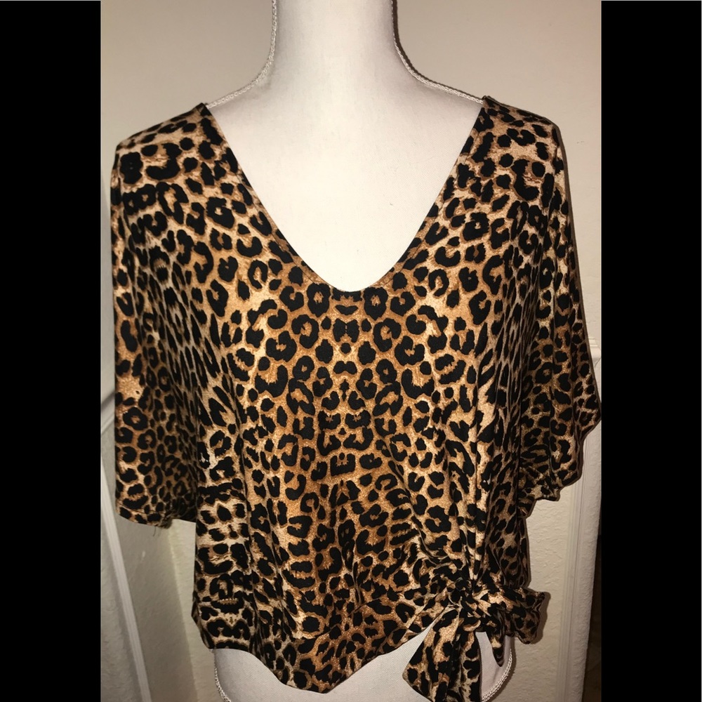 Cheetah print top